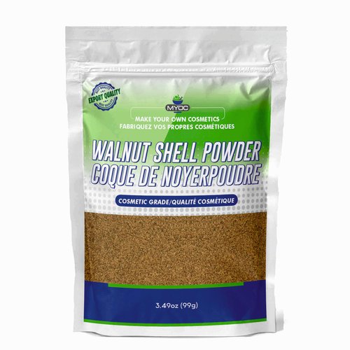 Myoc Walnut Shell Powder-3.4oz, Walnut Shell Powder for Scrubs, Walnut Shell Powder, Walnut Shell...