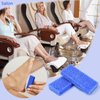 Disposable Foot Scrubber Sponge Pads Pedicure Pumice Stone for Feet Callus Remover Coarse Blue 40Pcs