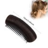 3PCS Womens Hair Bun Invisible False Hair Clip Hair Base Bump Fluffy Hair Pad Styling Insert Tool Increased Hair Pad Hair Accessories Styling Insert Tool (Nature Black)