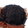 SWACC 20-Inch Long Big Bouffant Curly Wigs for Women Synthetic Heat Resistant Fiber Hair Pieces with Wig Cap (Dark Copper Red)