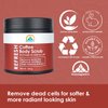 Coffee Body Scrub for Skin Care & Exfoliation | Cleanses Dead Skin, Zits & Cellulite | Reduce the Look of Eczema (250g/8.8oz)