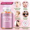 Wins Town L-Glutathione 13 in 1 Gummies, 1200mg, Reduce Wrinkles & Anti-Aging, 60 Count