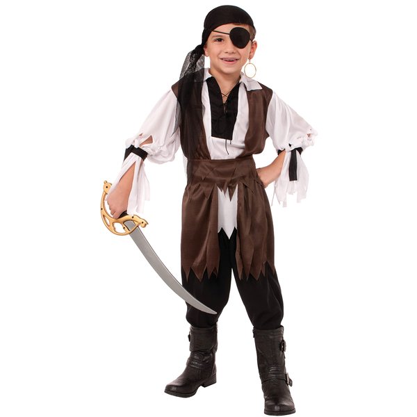 Rubies Child's Forum Caribbean Pirate Costume, Medium