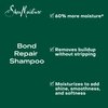 SheaMoisture Bond Repair Shampoo Amla Oil to Strengthen Hair with Restorative HydroPlex Infusion 13 FO