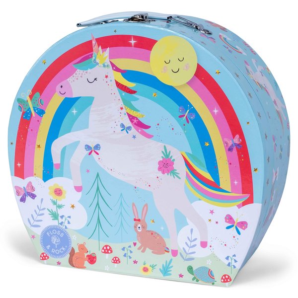Floss & Rock Rainbow Fairy Musical Tea Set for 3 Ages and Up, 11 Pieces, Imaginative or Group Play