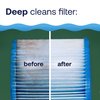 HTH Spa 86123 Filter Cleaner, Spa & Hot Tub Chemical Deep Cleans Filter, Extends Filter Life, 16 oz