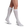 SIGVARIS EVERSOFT Diabetic Sock 160 Knee-high Compression Socks 8-15 mmHg - White - Medium