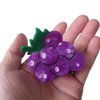 Funny Purple Grape Hair Clip,Acetate Hair Clip,Small Claw Clip for Women, 1 Count (Pack of 1)