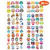 Owl Temporary Tattoos Stickers – 96PCS Party Favors for Kids | Birthday, Classroom Prizes, Christmas & School Gifts
