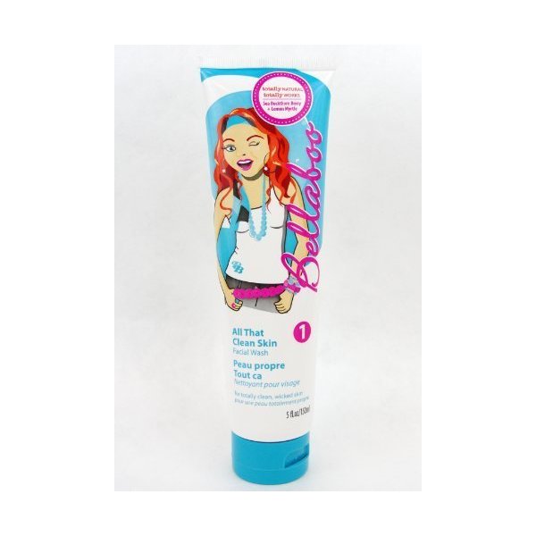 Bellaboo - All That Clean Skin Facial Wash 5 Fl Oz - Totally Natural Skincare for Teens and Tweens