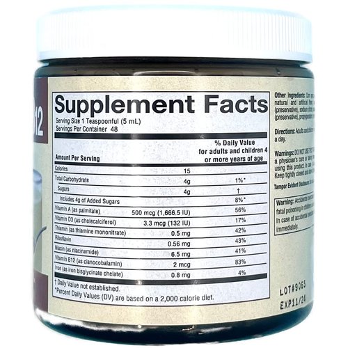 Maltaglobin B12, Malt Extract with Hemoglobin and B12, Immune System Support, Vitality Booster (8 Fl Oz/Pack of 1)