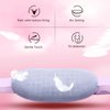 Portable Cordless Heating Pad, Heating Pad for Back Pain with 3 Heat Levels and 3 Vibration Massage Modes, Portable Electric Fast Heating Belly Wrap Belt for Women and Girl(Pink)