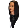HairZtar Human Hair 20 - 21 " Mannequin Head Hairdresser Training Head Manikin Cosmetology Head (CORA) (BEA)