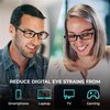 PROSPEK Blue Light Reading Glasses for Men and Women, Computer Reading Glasses 2.00 with Blue Light Protection and Clear Lens, Anti Eyestrain Glasses