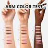 Narsen 6 Color Rosé Blush Palette, Velvety Fine Texture, High Color Payoff, 3 Shimmer Shades, 3 Matte Blush Shades, Beginner-Friendly, Soft & Natural Colors, No Color Fading - Makeup Blush Palette