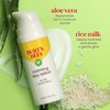 Burt's Bees Skin Care Stocking Stuffers, Face Moisturizer With Aloe and Rice Milk, Calming Day Face Lotion for Sensitive Skin, 98.9 Percent Natural Origin Skin Care Christmas Gifts, 1.8 oz. Bottle