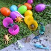 GiftExpress Ocean Sea Creatures/Animals Toy Figures, 36 Pcs Mini Assorted Under The Sea Life Realistic Figures, Educational Toy, Easter Egg Filler, Cupcake Topper, Aquarium Decorations