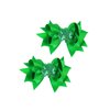 St. Patrick Baby Hairpin Girls Hair Clips Bows Alligator Clips Hair Barrettes JHSP16 (2 Pcs-F)