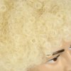 Baruisi Jumbo Disco Afro Wig Fluffy Synthetic 70s Hippie Costume Wig for Men,Blonde