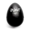 Jim Dunlop 9103TBK Egg Shaker, Black, 2/Pack