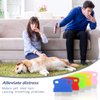 10 Pieces Tear Stain Remover Comb Dog Flea Comb Pet Grooming Comb Stainless Steel Teeth with Plastic Handle for Medium and Small Dogs Cats Removing Flea Dandruff Flakes and Stain