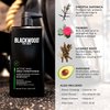 BLACKWOOD FOR MEN Workout Warrior Recovery Set including Active Men Shampoo, Pure Moisture Body Wash, X-Punge Foaming Face Wash - Natural Vegan Formula