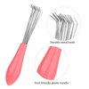 Comb and Brush Cleaner Tool Set - 3 Pieces with Rake Design for Home and Salon Use