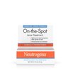 Neutrogena On-The-Spot Acne Spot Treatment with 2.5% Benzoyl Peroxide Acne Treatment Medication to Treat Face Acne, Gentle Benzoyl Peroxide Pimple Cream for Acne Prone Skin Care.75 oz