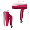 CONFU Professional 1875W Hair Dryer, Foldable Blow Dryers Ceramic Tourmaline Hair Dryer, Fast Drying Hairdryer with Concentrator, 2 Speed and 3 Heat Setting for Curly and Straight Hair