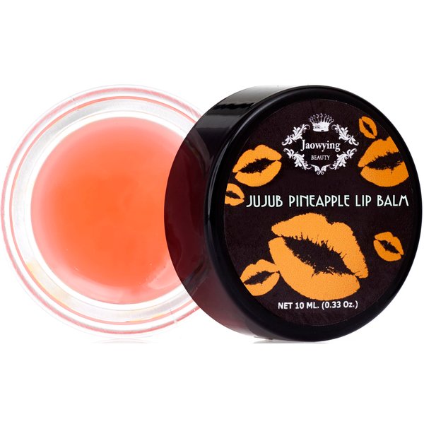 Pineapple Lightening Lip treatment for Dark Lips - Rich shea butter, Softens, Hydrates and Nourishes - Net 0.33 Oz (10 g.)