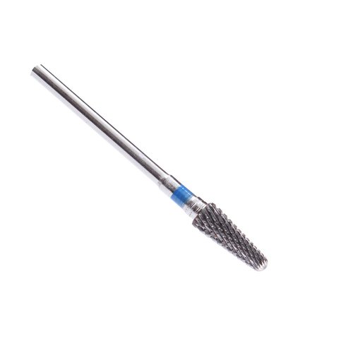 Carbide Drill Bits Tapered Cone Cuticle Clean Bit Nail Art Pedicure Manicure Tools Accessories Medium Grit Silver