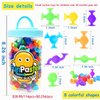 114pcs Suction Cup Toys Bath Toys for Kids Toddlers Family Game Preschool Learning Sensory Kindergarten Toys Montessori Classroom Toys Gift for Kids 3 4 5 6 7 8, Bathtub Window Toys for Autis