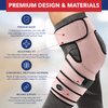 Doctor Developed Strengthening & Stabilizing Hip Brace for Men & Women - Hip Brace for Sciatica Pain Relief - Compression Wrap for Hip Pain - Hip Support Brace - With Medical Handbook (S/M, Pink)