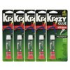 Krazy Glue Original Crazy Super Glue All Purpose Instant Repair, 10 Count