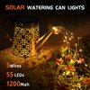 Otdair Solar Watering Can with Lights, Outdoor Garden Decor Waterproof Solar Garden Lights for Outdoor Pathway Yard Lawn Patio Party Decorations Gift for Mom Grandma Birthday