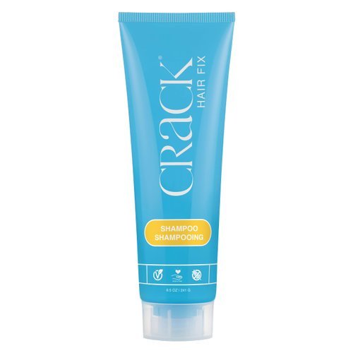 CRACK HAIR Shampoo - Moisturizes & Protects Hair From Dryness, Helps Reduce Breakage & Improves Texture, and Restores Youthful Shin