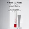 Dr.Different VITALIFT-A Forte - Retinal Intensive Anti-Aging Night Cream for Lifting & Firming-Anti-Wrinkle Face Moisturizer Cream with Vitamin A & Hyaluronic Acid Reduce Wrinkles & Fine Lines 0.7oz.