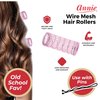 Annie 1-1/8" Wire Mesh Hair Rollers - 12 Pcs.