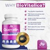 BIO VITALICA (6 Pack) Quercetin Gummies by BioVitalica - Quercetin with Bromelain Vitamin C and Zinc & Elderberry + Vitamin D3-5 in 1 Immune Support - Zinc Quercetin 750 mg for Kids and Adults