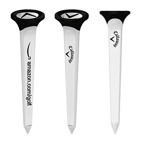 Callaway Par-Tee Plastic Golf Tees, 10 Pack,White