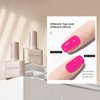 MAYCHAO 15ML Hot Pink Gel Nail Polish 1Pc Bright Pink Gel Polish Soak Off UV LED Nail Gel Polish Nail Art Starter Manicure Salon DIY at Home, 0.5 OZ