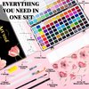 Art+soul 120 Rich Colors Selection, Watercolor Paint Set - Portable Design for Travelers, Painting Enthusiasts and Professional Artists, Art Supplies