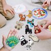 Fridge Magnet for Toddlers 1-3, Full Back Magnetic Rubber Cute Animals Refrigerator Magnets for Kids Magnets for Fridge Toddler Magnets for Refrigerator Baby Educational Learning Toy Children Gift