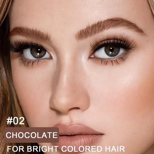 Kaely Eyebrow Gel Waterproof,Longwear Tinted Eye Brow Mascara,Eyebrow Color Makeup kit,maquillaje gel para cejas a prueba de agua,Long Lasting Eyebrows Vegan cosmetics,02 Chocolate