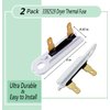 3392519 Dryer Thermal Fuse(2 Pack),Replacement Part for Whirl-pool & KM Dryers,Replaces Part # WP3392519 AP6008325 3388651 694511,Easy to Replace