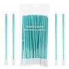 Kevinrooty 50PCS Disposable Crevice Cleaning Brush Tool kit, Disposable Toilet Brush, Disposable Toilet seat Cleaner Tool (Blue)