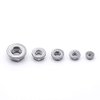 1/4-20 Serrated Flange Hex Lock Nuts, 304 Stainless Steel 18-8 Hexagon Nuts, Full Thread, Bright Finish, 50 PCS