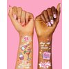 xo, Fetti 21st Birthday Party Decorations Temporary Tattoos - 48 pcs | Fun Bday Girl Party, Finally 21, RIP Fake ID, HBD, Disco Cowgirl Party, Twenty One Tiara