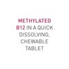 Natural Factors, Vitamin B12 Methylcobalamin 1000 mcg, Chewable Support for Energy and Immune Health, Vegetarian, Gluten Free, 90 tablets (90 servings)
