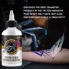 Tattoo Stencil Transfer Gel Solution, Tattoo Stencil Gel, Tattoo Template Transfer Gel, Stencil Primer Stuff Stencil Gel for Tattooing Paper Machine Temporary Tattoo Supplies, 150 ml / 5.1 fl oz